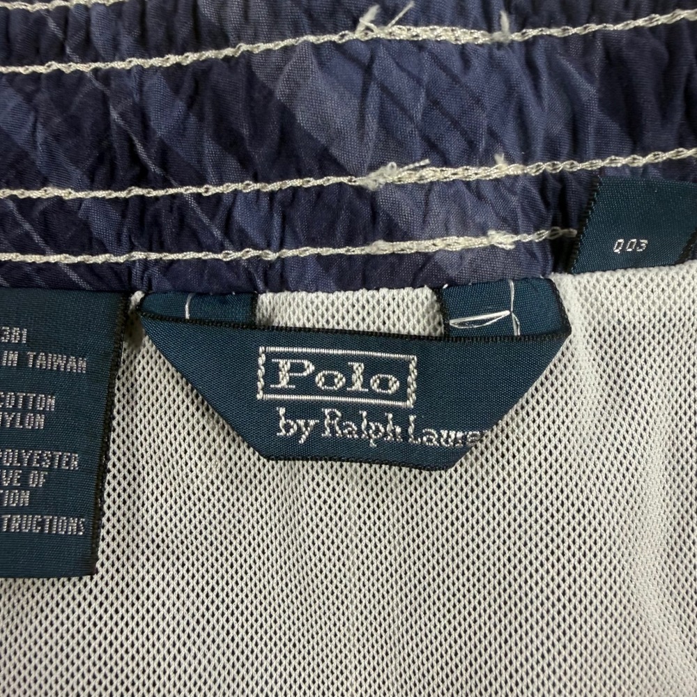 Polo Ralph Lauren Swim Trunks Mens 3XB Blue Plaid Excellent Pony Logo Shorts - Picture 4 of 12